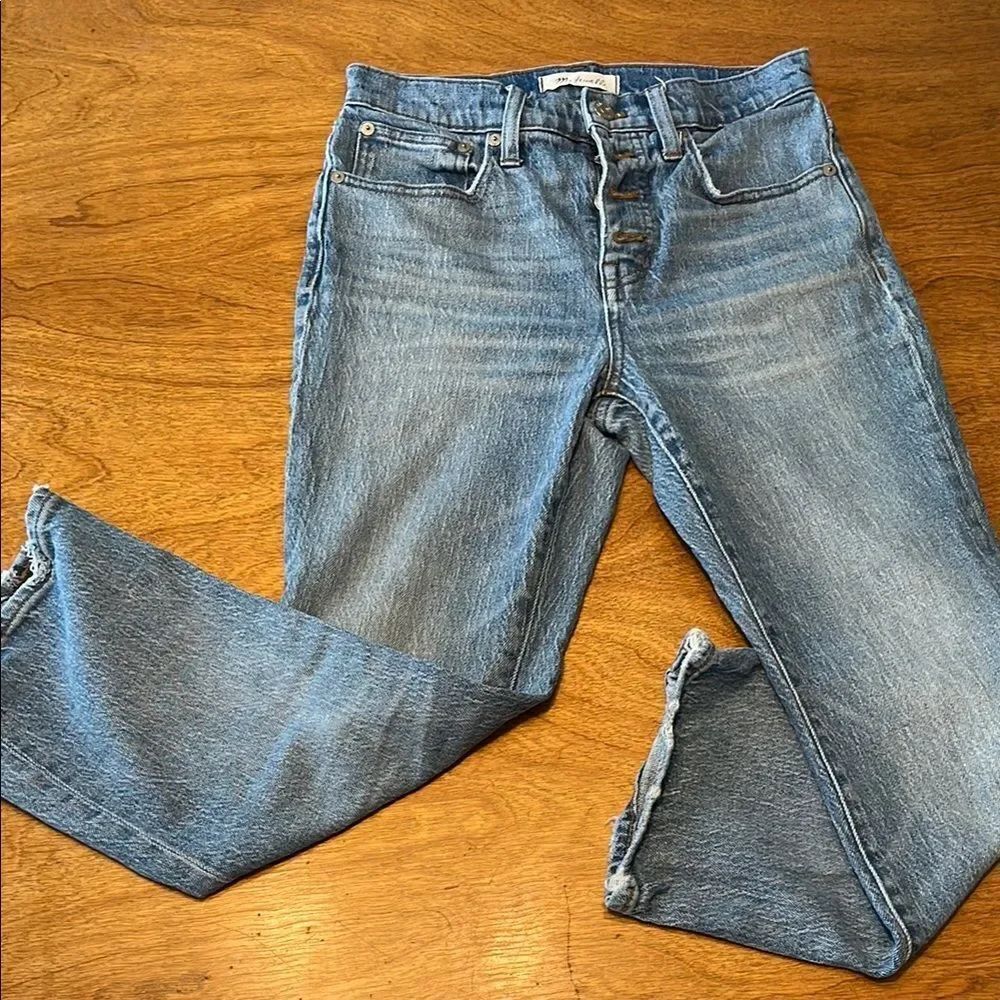 Madewell Cali Demi-Boot Straight Leg Jeans